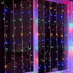 300 LED Curtain String Lights, Christmas Fairy Lights for Bedroom with 8 Lighting Modes, Connectable Waterproof, alternate