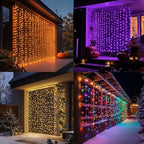 300 LED Curtain String Lights, RGB Color Changing Christmas Fairy Lights for Bedroom with Remote & APP Control, alternate