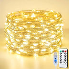 300 LED Fairy Lights Plug in, 66FT USB String Lights for Classroom