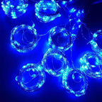 300 LED Fairy Lights, Twinkle Lights with 8 Light Modes, 9.8x9.8Ft Curtain String Lights Remote Control for, alternate view 5