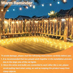 300 LED Net Lights, 14.8ft x 5ft 8 Modes Christmas Outdoor Mesh Lights Connectable, Waterproof Decorative String, alternate