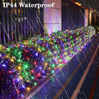 300 LED Net Lights for Bushes, 14.8ft x 5ft 8 Modes Christmas Outdoor Mesh Lights Connectable, Waterproof, alternate view 4