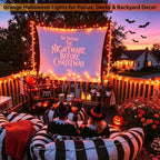 300 LED Orange Lights for Halloween Indoor Outdoor Decor, alternate view 4