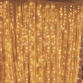 300 LED Window Curtain String Lights, Warm White, 2 Pack in *Warm white