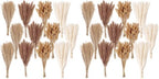 300 PCS Dried Flower Bouquet - Pampas Grass, Floral Decor for Home, Wedding, and Boho Style | Perfect for Vases