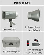 300c Charcoal RGB Studio Light, LED Video Light RGB Key Light, alternate view 4