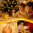 300LED Fairy Lights Twinkle String Light Plug in,99ft Bendable Silver Copper Wire Firefly Lights, 12Modes with, alternate