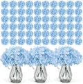 304Pcs Hydrangea Artificial Flowers Bulk, Faux Artificial Hydrangea