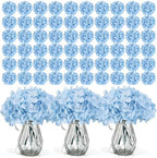 304Pcs Hydrangea Artificial Flowers Bulk, Faux Artificial Hydrangea