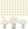 304Pcs Hydrangea Artificial Flowers Bulk, Silk Hydrangeas Flowers