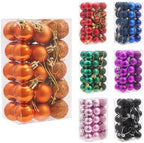 30ct Christmas Ball Ornaments,1.18" Shatterproof Christmas Tree Decorations, Perfect Hanging Ball for, alternate view 4