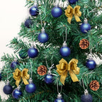 30ct Christmas Ball Ornaments, 1.18" Shatterproof Christmas Tree Decorations, Perfect Hanging Ball for, alternate view 5