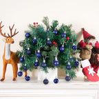 30ct Christmas Ball Ornaments, 1.18" Shatterproof Christmas Tree Decorations, Perfect Hanging Ball for, alternate view 6