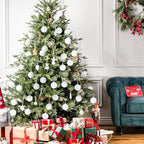 30ct Christmas Ball Ornaments, 2.36" Shatterproof Christmas Tree Decorations, Perfect Hanging Ball for, alternate view 6