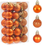 30ct Christmas Ball Ornaments, 2.36" Shatterproof Christmas Tree Decorations, Perfect Hanging Ball for