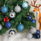30ct Christmas Ball Ornaments, 2.36" Shatterproof Christmas Tree Decorations, Perfect Hanging Ball for, alternate view 4