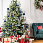 30ct Christmas Ball Ornaments, 2.36" Shatterproof Christmas Tree Decorations, Perfect Hanging Ball for, alternate view 6
