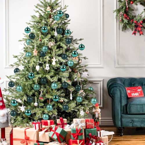 30ct Christmas Ball Ornaments, 2.36" Shatterproof Christmas Tree Decorations, Perfect Hanging Ball for, alternate view 6