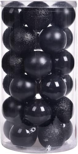 30ct Christmas Ball Ornaments, 3.15" Shatterproof Christmas Tree Decorations, Perfect Hanging Ball for