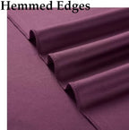 30ft x 10ft Maroon Backdrop Curtains for Parties, Polyester Burgundy Backdrop Drapes 6 Panels 5x10ft for Baby, alternate view