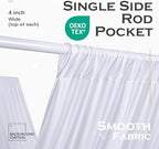 30ftx40ft White Ceiling Curtain for Wedding Parties, alternate view 4