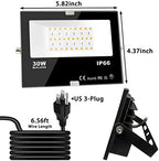 30W Led Flood Light Outdoor 300W Equivalent, Color Changing RGB Lights with Remote, 120 RGB Colors, Warm White, alternate
