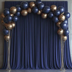 30x10FT Navy Blue Backdrop Curtains for Wedding Parties, Wrinkle Free Photo Backdrop Curtains for Wedding, alternate view 4