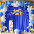 30x10ft Royal Blue Backdrop Curtain Panels for Parties - Wrinkle Free Polyester Photo Curtain Backdrop Wedding, alternate