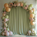 30x10FT Sage Green Backdrop Curtains for Wedding Parties, Wrinkle Free Photo Backdrop Curtains for Wedding