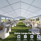 30x60 FT Outdoor Party Tent with Removable Sidewalls, Heavy Duty Event Canopy with Cathedral Windows, Large, alternate view 6