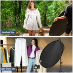 32"/80cm 5 in 1 Light Reflector with Clamp & Hand Grips, RF-80II, alternate view 4