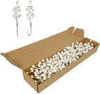 32 Pack Christmas Picks Artificial Christmas Tree Berries 6.5 Inch Holly Berry Stems for Winter Xmas Holiday DIY