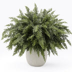 32 Pcs Artificial Lifelike Touch Christmas Cedar Branches for Vase Decor