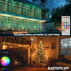 328FT 1000 LED Smart RGB Christmas Halloween String Lights, alternate view 5
