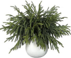 32Pcs 18"Lifelike Touch Artificial Norfolk Pine Branches for Vase Christmas