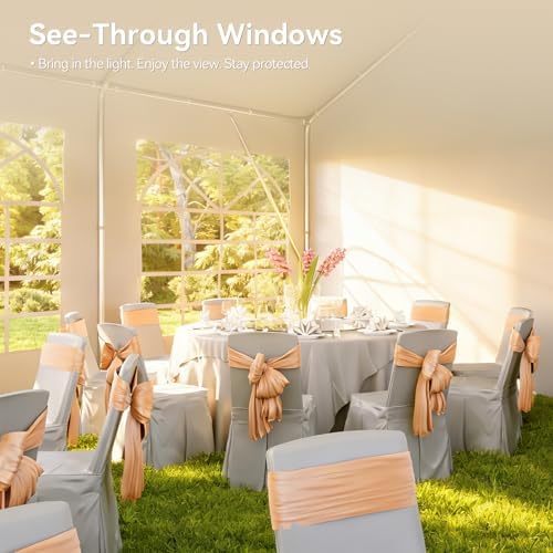 32x16 Party Tent, Heavy-Duty Canopy Tents for Parties Weddings Events, alternate view 6