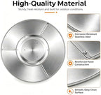 33 Inch Round Patio Heater Reflector Shield, 3 Pre-Drilled Holes, alternate view 3