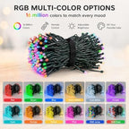 33FT 100 LED Color Changing Christmas Halloween Lights, alternate view 6