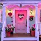 33FT 100 LED Pink Globe String Lights Battery Operated 8 Modes, alternate view 6