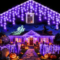 33ft 400 LED Purple Halloween Lights Outdoor for Decorations