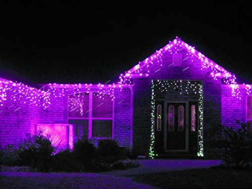 33ft 400 LED Purple Halloween Lights Outdoor for Decorations, alternate view 4