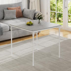 34'' Folding Table with Soft Padded Tabletop, Portable Multifunctional for Indoor/Outdoor, Home, Parties, alternate view 4