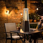 34" Pyramid Tabetop Propane Patio Heater, Bronze