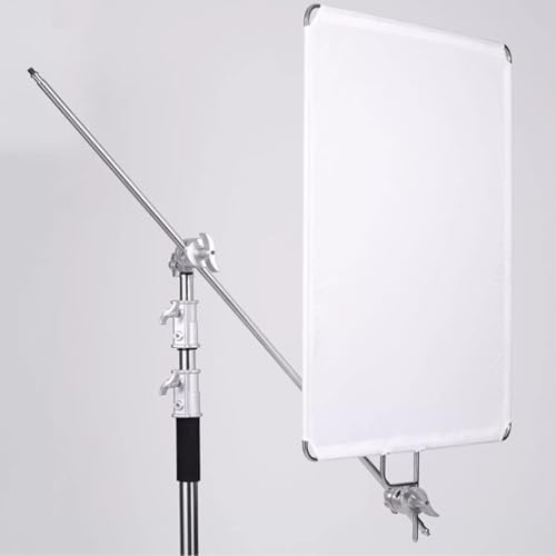 35"x47"/90x120cm Light Reflector Flag Panel Kit, 5-in-1 Diffusion Scrim Translucent/Gold/Silver/Black/White, alternate view 4
