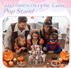36 Holes Cake Pop Display Stand 3-Tier Clear Acrylic Lollipop Holder Cake Pop Stand for Displaying Candy, alternate view 6