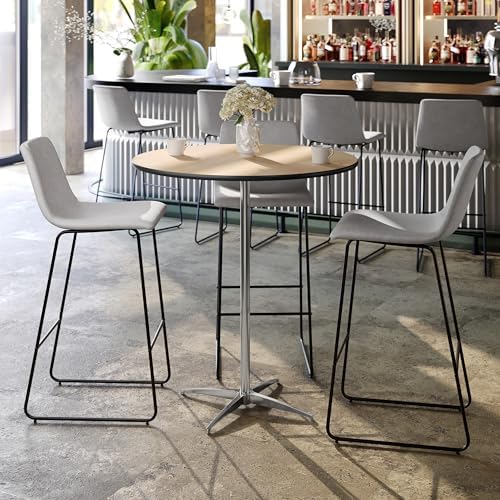 36 in Wood Round Cocktail Table, alternate view 2
