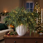 36" Large Artificial Christmas Cedar Branches for Vase Decoration (6 Pcs), alternate view 2