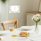 36 Pack 12 Inch Steel Place Card & Table Number Holders, Gold, Table Card Stands for Weddings, Birthdays, alternate view 6
