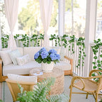 36 Pack 252Ft Artificial Ivy Garland, Fake Vines UV Resistant Greenery Leaves Fake Plants Hanging Aesthetic, alternate view 2