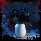 36 Pcs Black Rose Bouquet Bridal Artificial Flowers in Black, alternate view 3